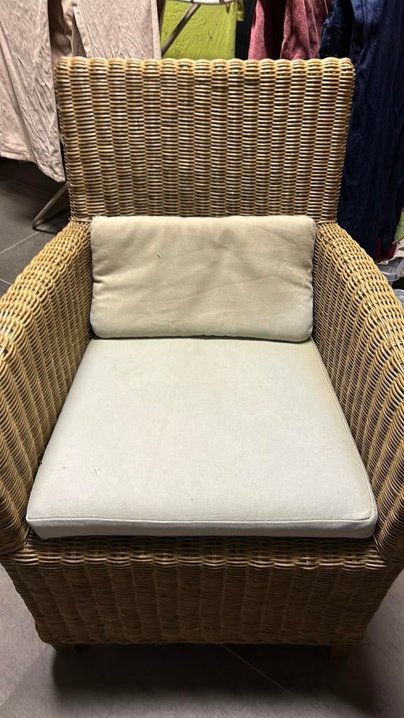 Rieten stoel, Enlèvement, Utilisé, Une personne