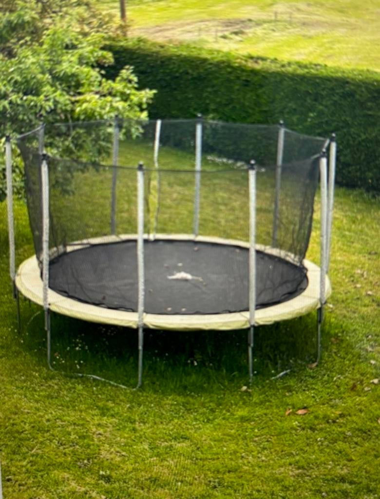 Domyos essential 420 trampoline, Ophalen, Zo goed als nieuw