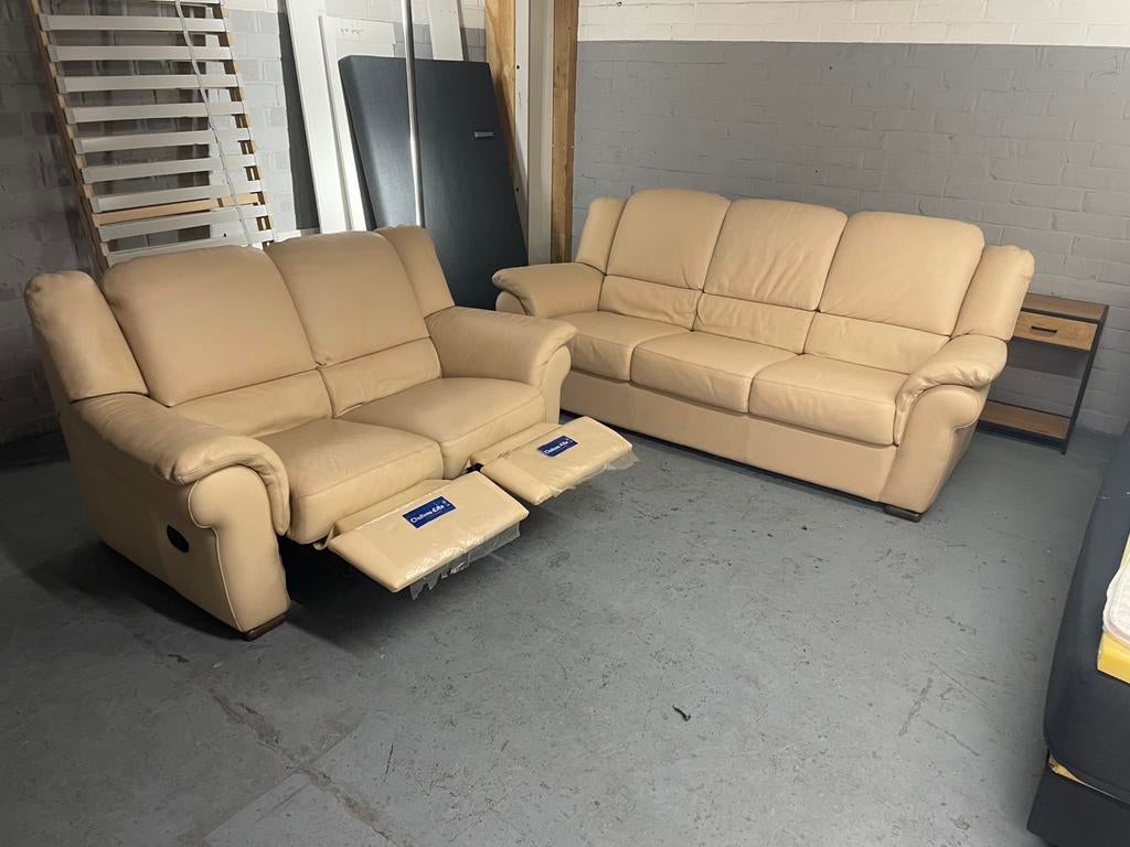 Fauteuils château d’ax cuir véritable, Enlèvement, Utilisé, Cuir