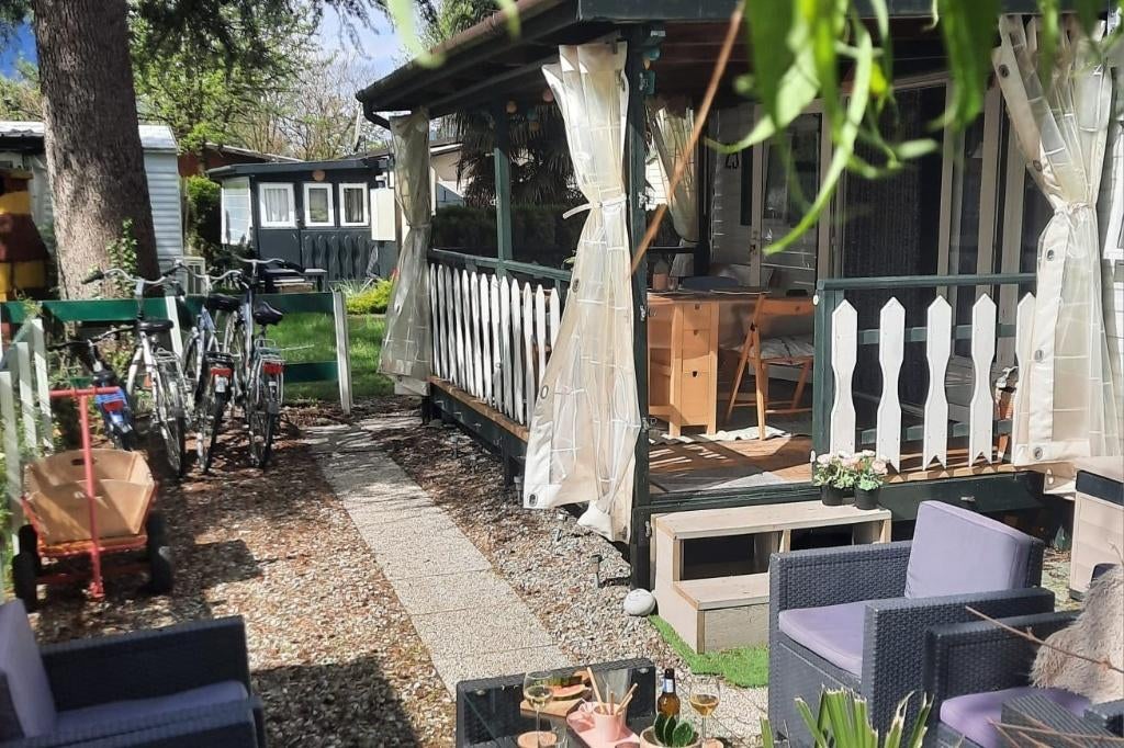 Luxe stacaravan te huur in Noord -Italie(Luganomeer), Vacances, Campings, Lit enfant, Lac ou rivière, Parc de loisirs