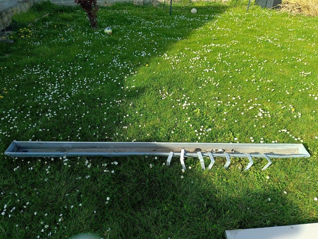 Gouttière zinc Mopac 2.59m