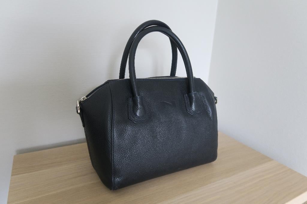 Blauwe handtas - Nathan Baume, Handtassen en Accessoires, Tassen | Damestassen, Ophalen of Verzenden, Zo goed als nieuw, Blauw