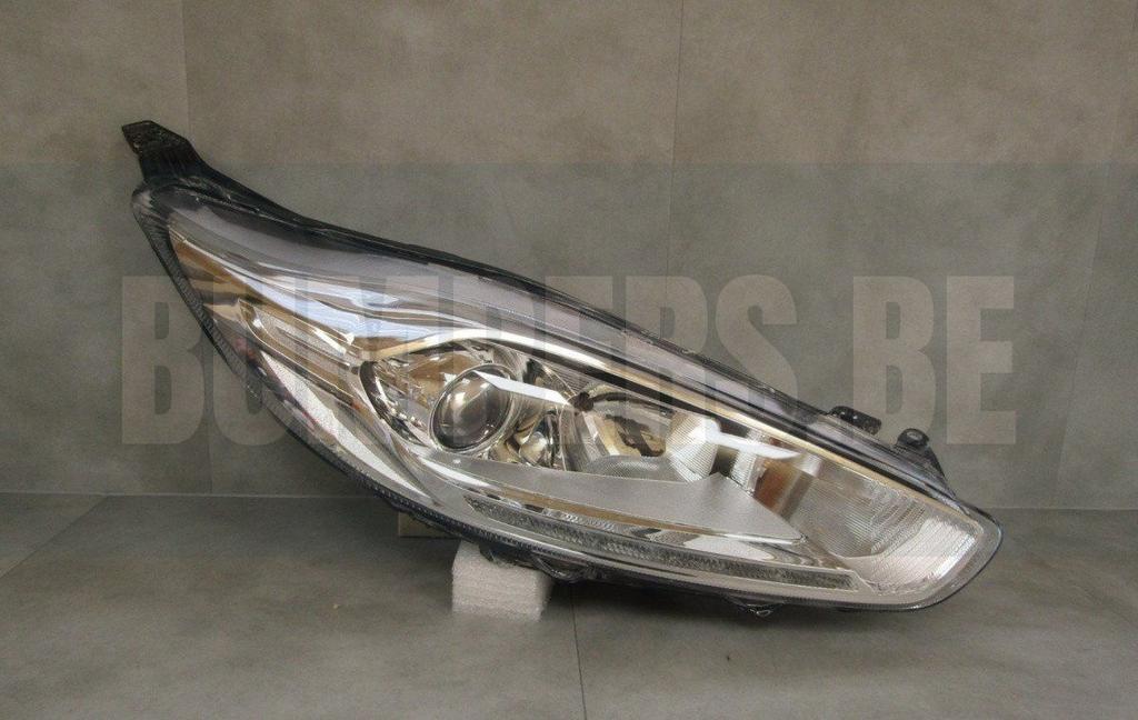 KOPLAMP Ford Fiesta MK7 FACELIFT Standaard Lens met LED 12-1, -, Utilisé, -, Enlèvement ou Envoi