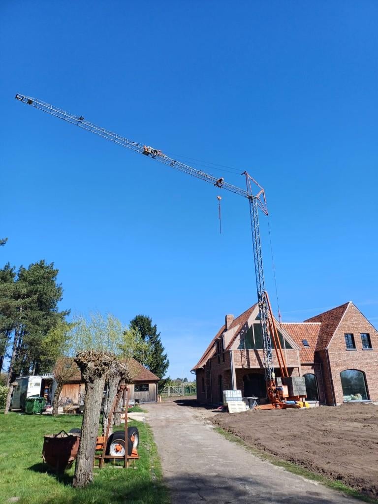 Torenkraan Acromet 19s, Zakelijke goederen, Machines en Bouw | Kranen en Graafmachines, Ophalen, Kraan