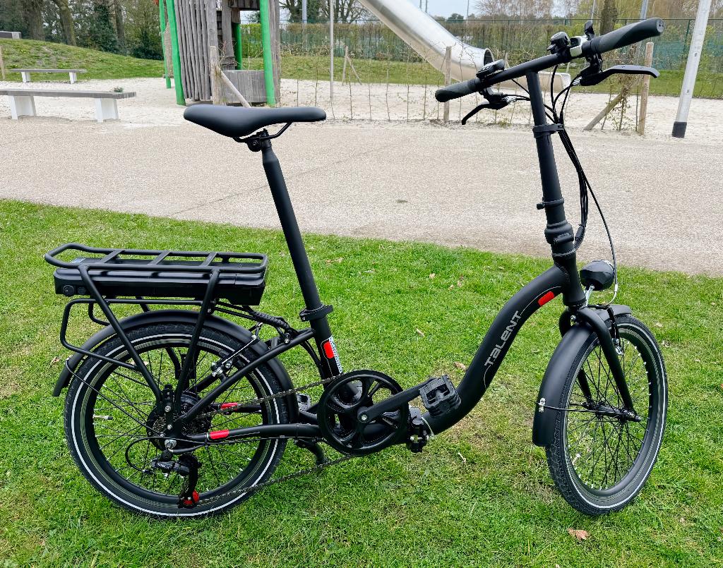 Nieuwe 20" E-vouwfiets met slechts 27km op de teller, Fietsen en Brommers, Ophalen, Nieuw, 50 km per accu of meer