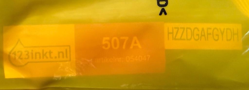 Toner Color LaserJet Magenta A507, Computers en Software, Printerbenodigdheden, Ophalen, Nieuw, Toner, HP door 123INK