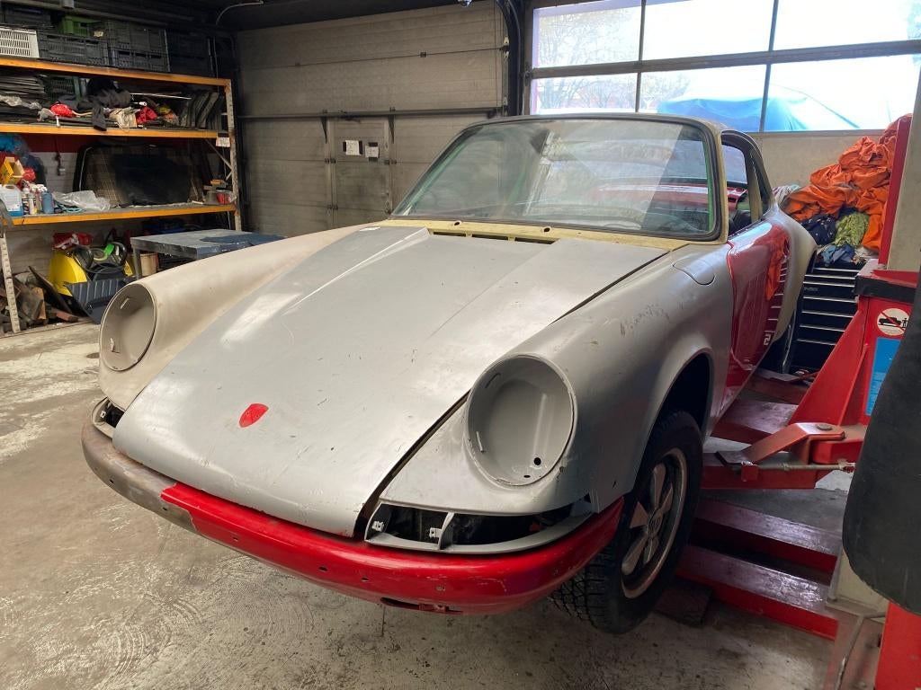 Project Porsche 911 bouwjaar 1972, Ophalen, Voor, Porsche