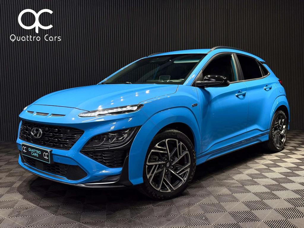Hyundai KONA 1.6T Pack Sport N-Line - Boite Auto - Unique !, Auto's, Hyundai, Automaat, Gebruikt, 4 cilinders, Alcantara