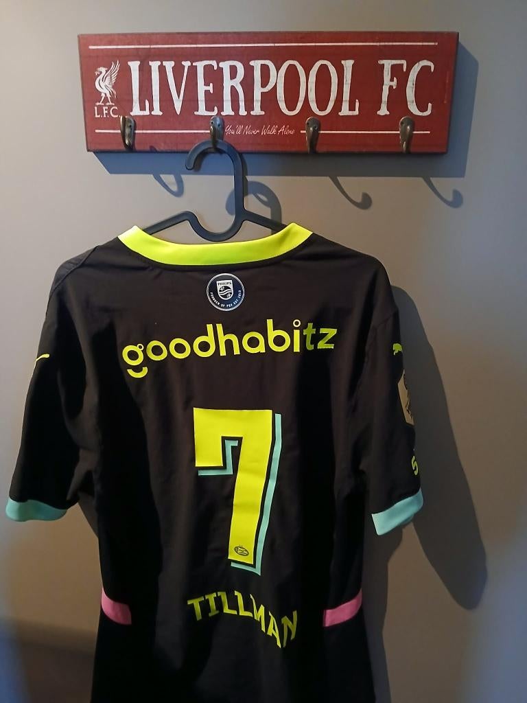 PSV Matchworn Shirt Malik Tillman, Verzamelen, Sportartikelen en Voetbal, Ophalen of Verzenden, Gebruikt, Shirt