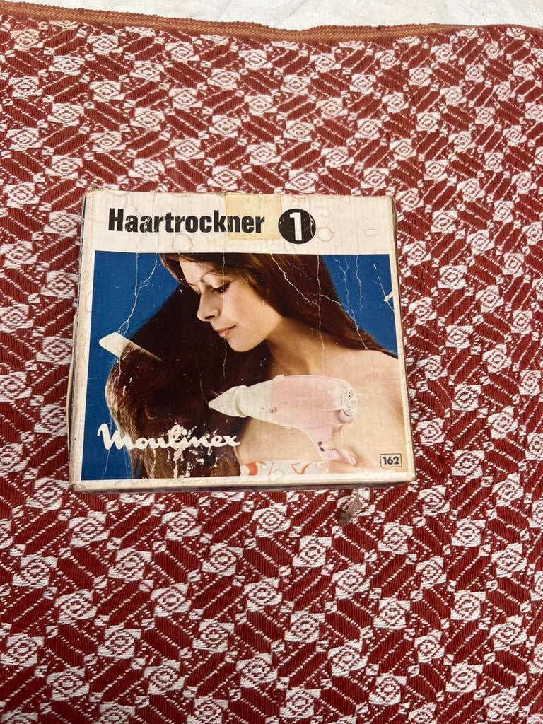 Vintage haardroger Moulinex, Ophalen, Zo goed als nieuw, Haarverzorging