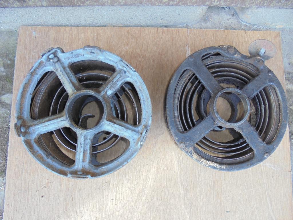 2 grote spiraalveren, Ophalen, Gebruikt