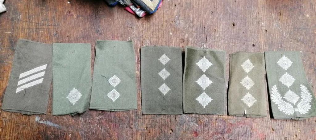 BW schoudervullingen van de Duitse militaire politie, Verzamelen, Militaria | Algemeen, Verzenden