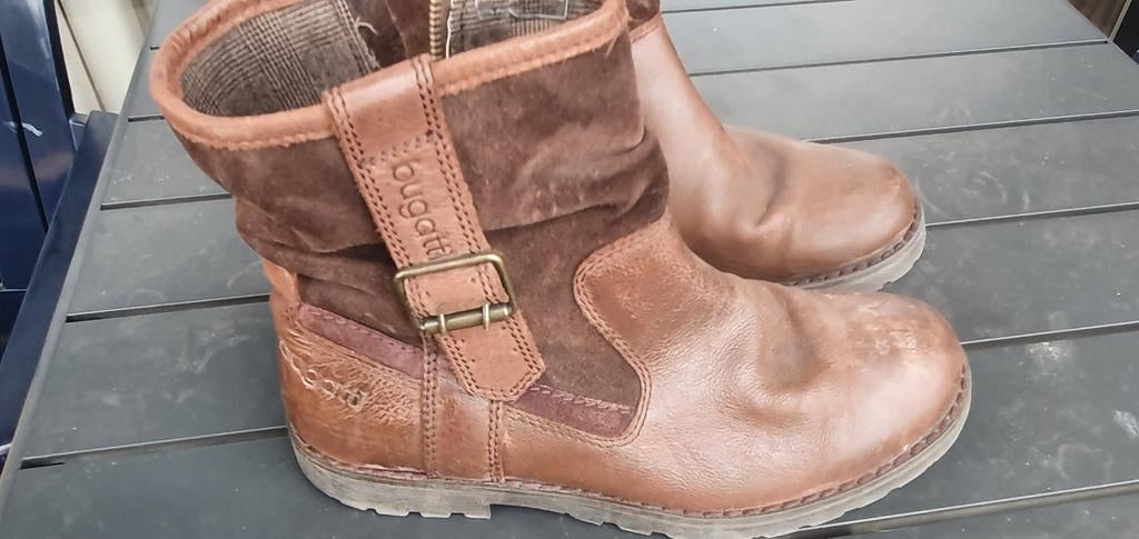 Bugatti P40 laarzen voor heren, Ophalen, Bruin