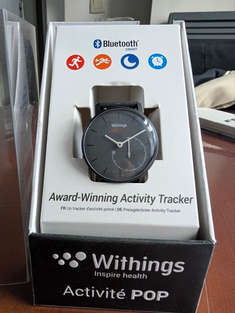 Withings Activity Pop smartwatch - Nieuw!, Handtassen en Accessoires, Ringen, Ophalen