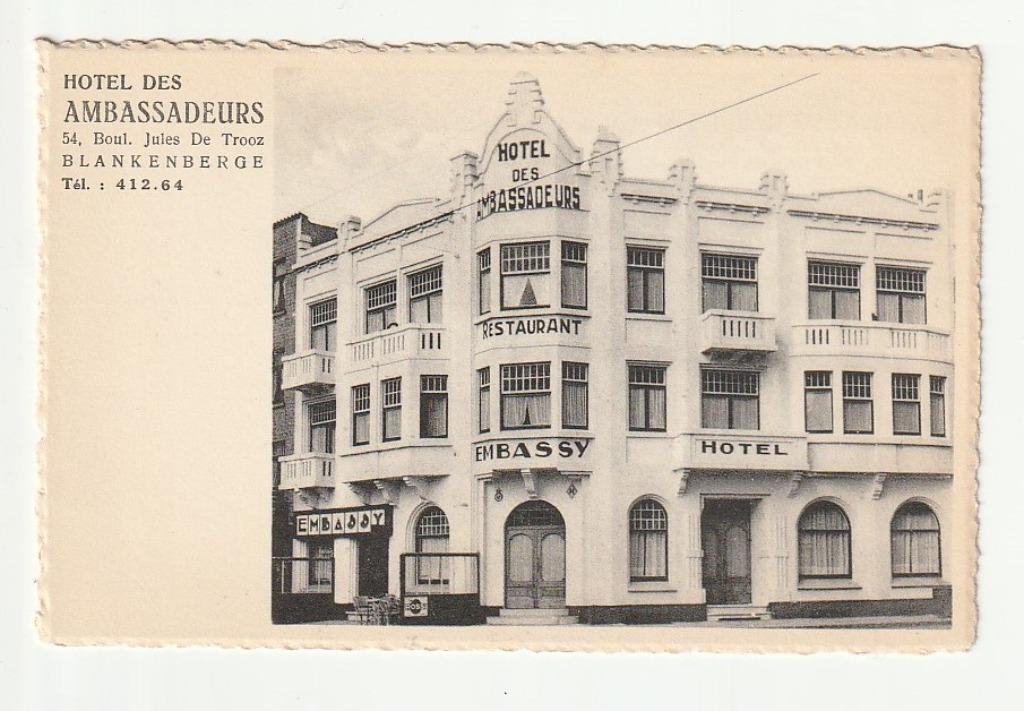 carte postale rétro Blankenberge, Enlèvement ou Envoi, Non affranchie, Flandre Occidentale