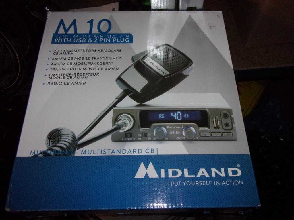 cb midland M10 neuf, Enlèvement, Neuf, Émetteur et Récepteur