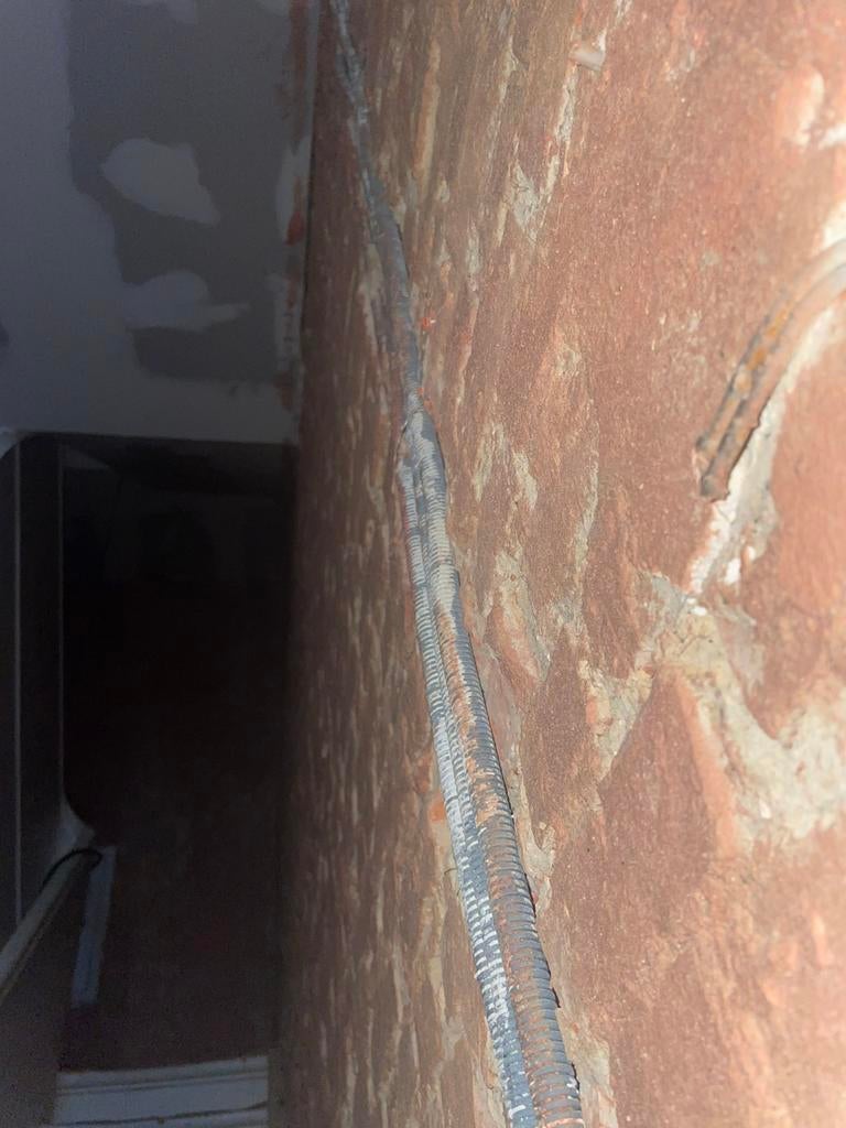 Stukadoor met spuit, Doe-het-zelf en Bouw, Ophalen of Verzenden, Zo goed als nieuw