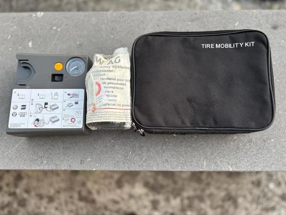 Compresseur de voiture pour pneu(gonfleur)VW,Audi,Seat,skoda, Autos : Pièces & Accessoires, Enlèvement, Neuf, Seat