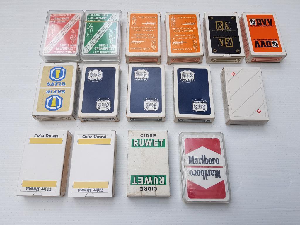 Originele  Retro speelkaarten (play cards), Verzamelen, Ophalen, Nieuw, Speelkaart(en)