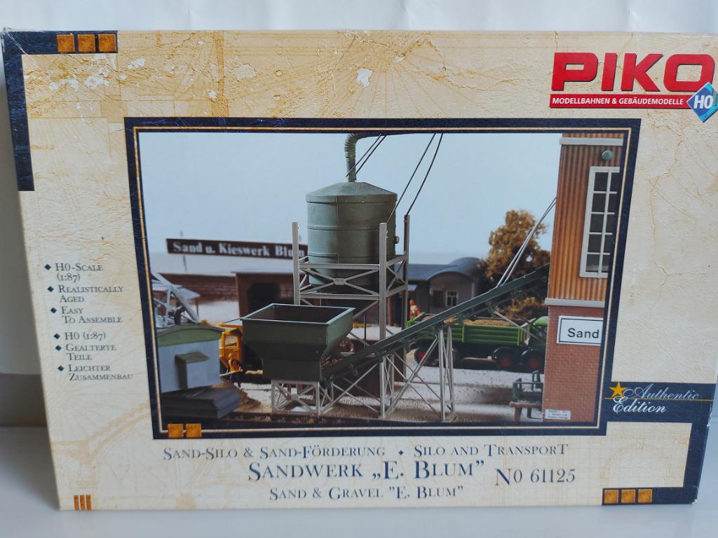 HO Pola 61125 Silo's, Overige merken, Gelijkstroom of Wisselstroom, Brug, Tunnel of Gebouw, Nieuw