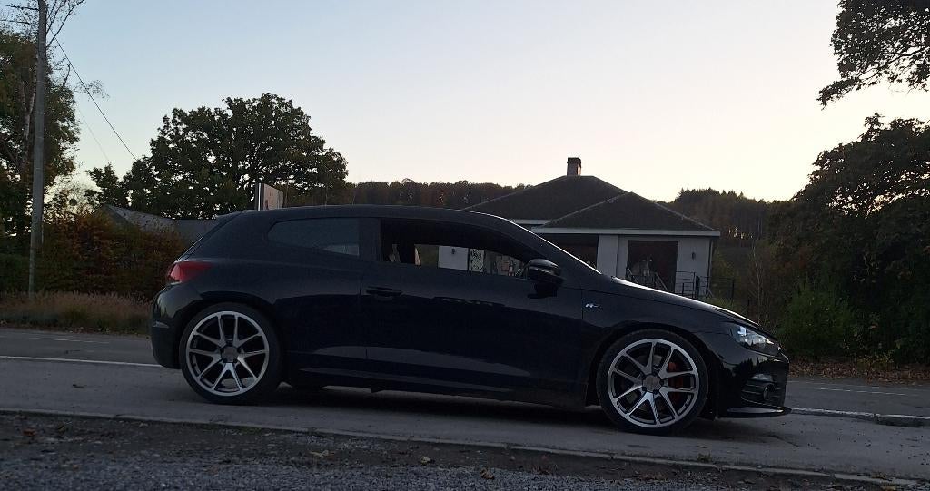 Vw sirocco, Auto's, Zwart, Zwart, Particulier, Scirocco