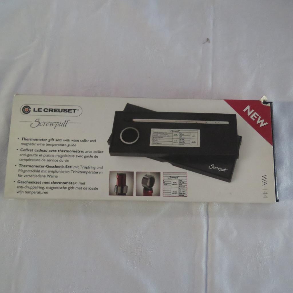 Screwpull wijnthermometer, antidrupring in verpakking, Ophalen of Verzenden