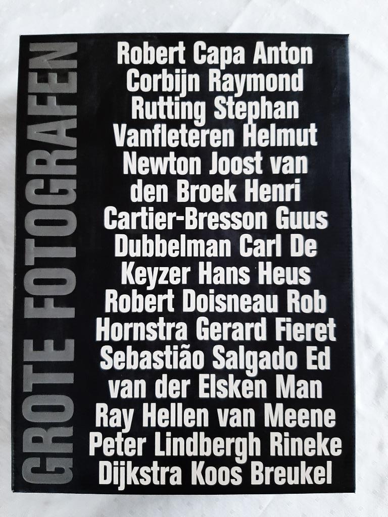Grote fotografen box gesigneerd, Ophalen, Zo goed als nieuw, Fotografen