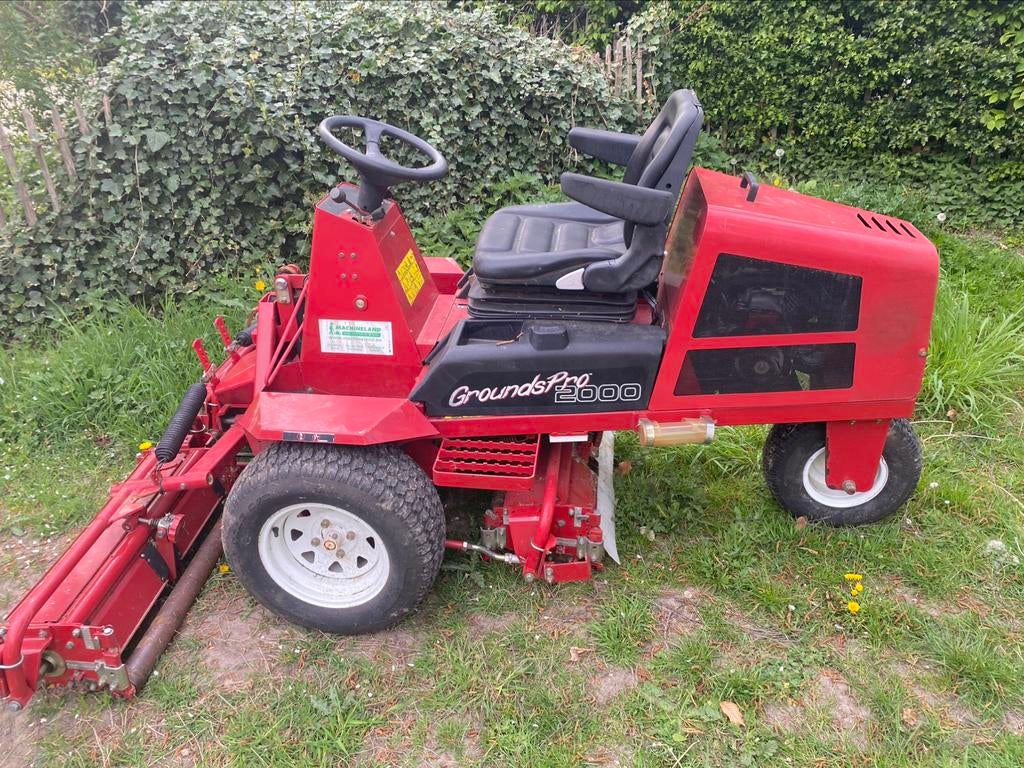 Toro grasmachine met 3 maaicylinders, Tuin en Terras, Ophalen