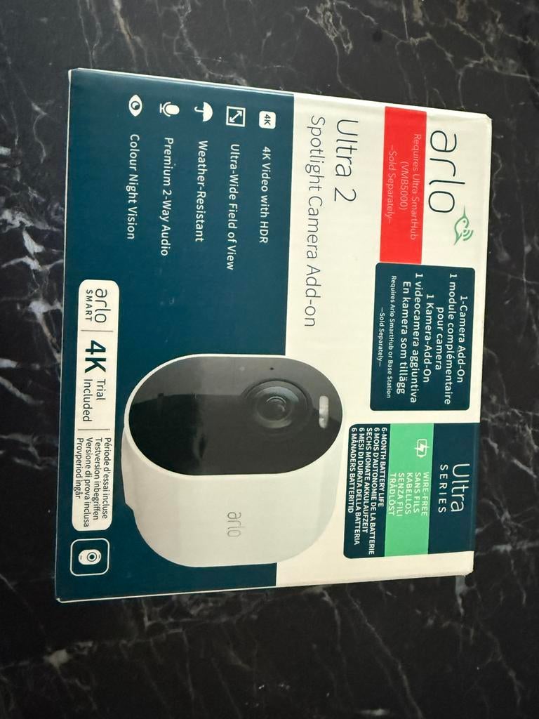 Camera extérieur Arlo, Enlèvement ou Envoi, Comme neuf