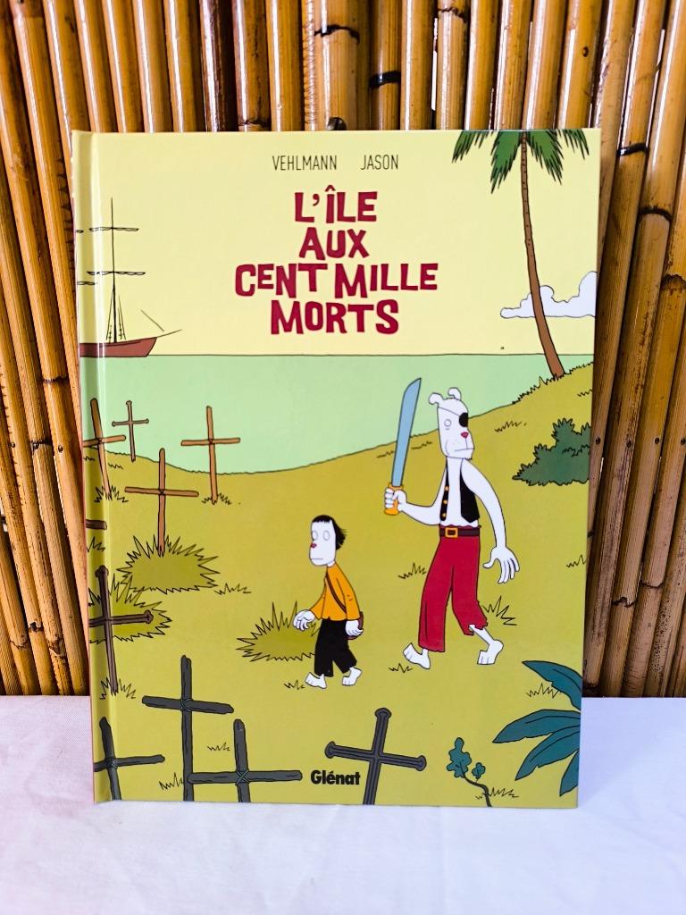 BD "l'ile aux cent mille mort" dédicacé par Vehlman & Jason, Enlèvement ou Envoi, Une BD, Comme neuf, Vehlmann & Jason