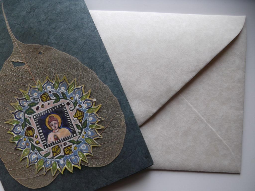 kaart - carte Buddha, Ophalen of Verzenden