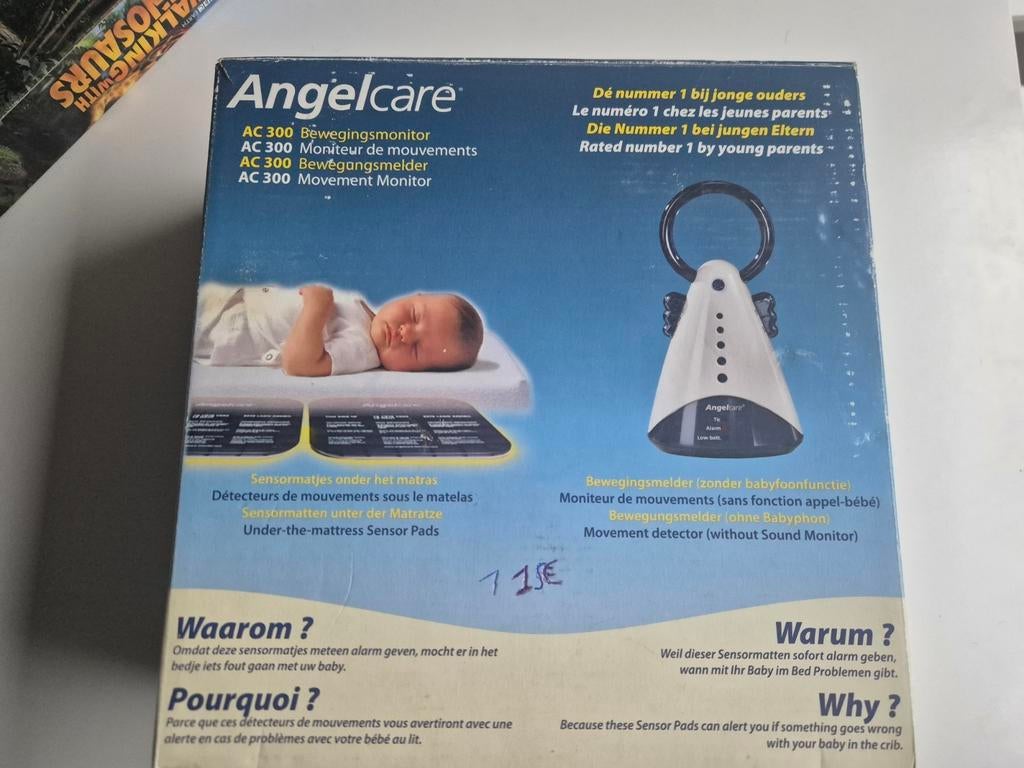 Moniteur de mouvements pour bébé Angel Care, Enlèvement ou Envoi, Comme neuf