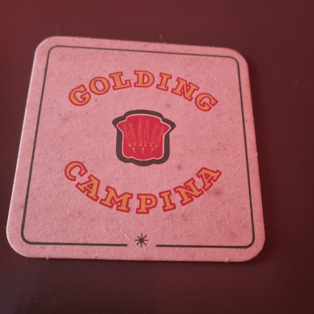 Sous Bock Golding Campina (modèle 1), Verzamelen, Ophalen of Verzenden, Gebruikt, Viltje(s), Overige merken