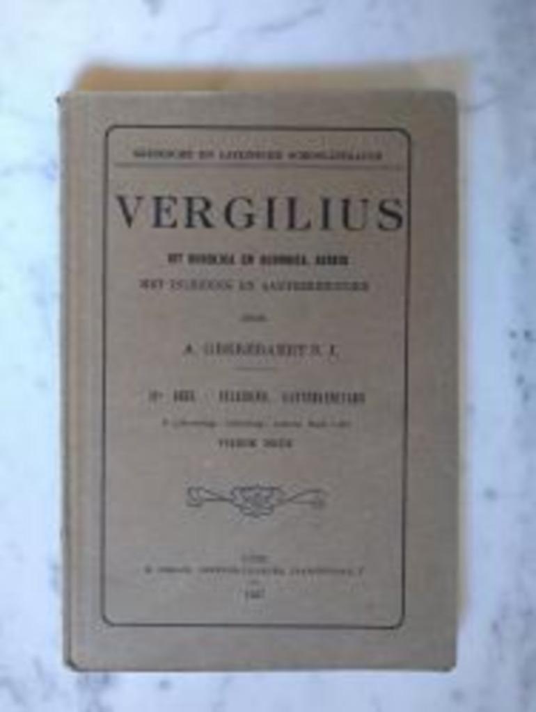 Vergilius - De Bucolica, Georgica en Aeneis 2-2|A.Geerebaert, Latijn, Ophalen of Verzenden, Zo goed als nieuw, VSO