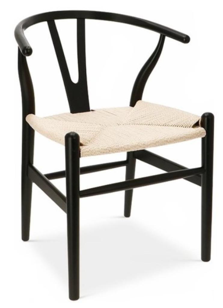 Wishbone stoelen van Usuals 6 stuks NIEUW, Ophalen, Japandi, Zwart, Nieuw
