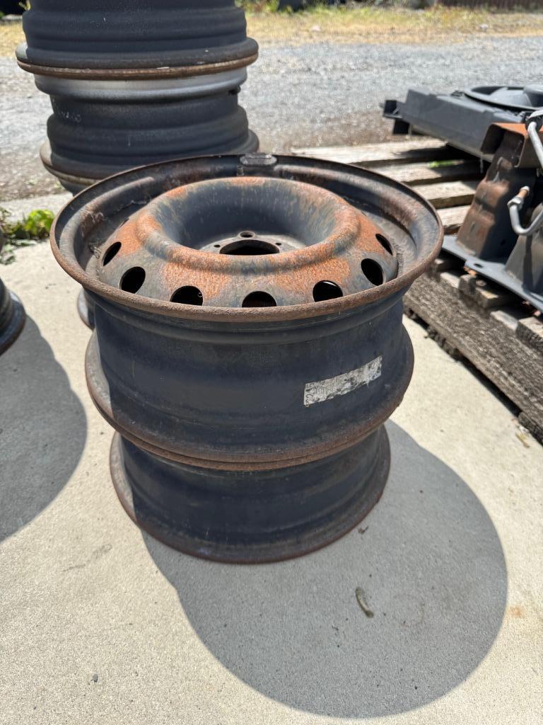 Jantes en tôle Peugeot 206 +, Enlèvement, Utilisé, Peugeot