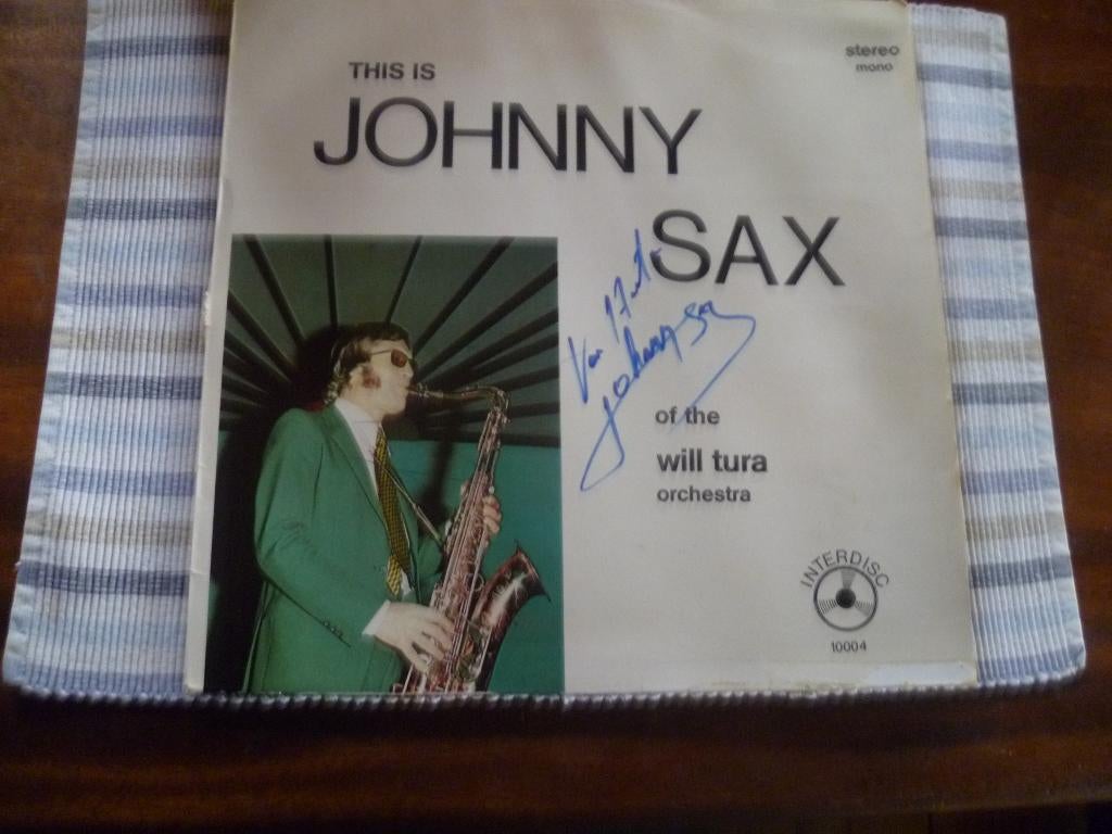 This Is Johnny Sax Of The Will Tura Orchestra, Enlèvement, Utilisé