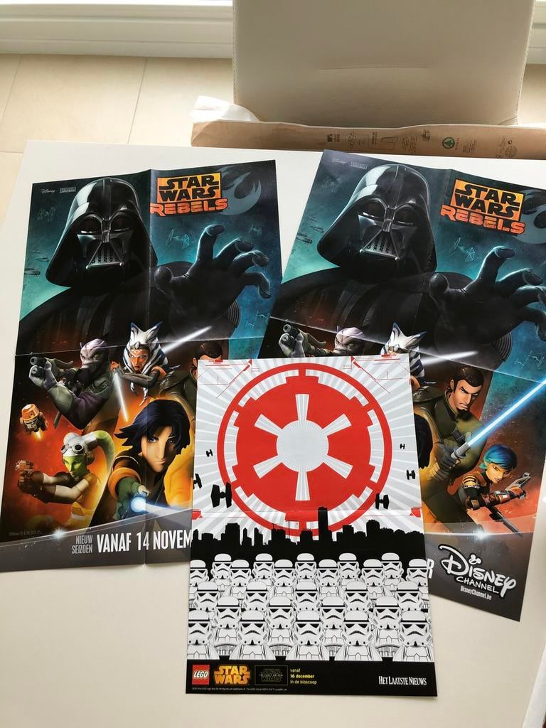 Star wars affiches, Collections, Enlèvement ou Envoi, Comme neuf