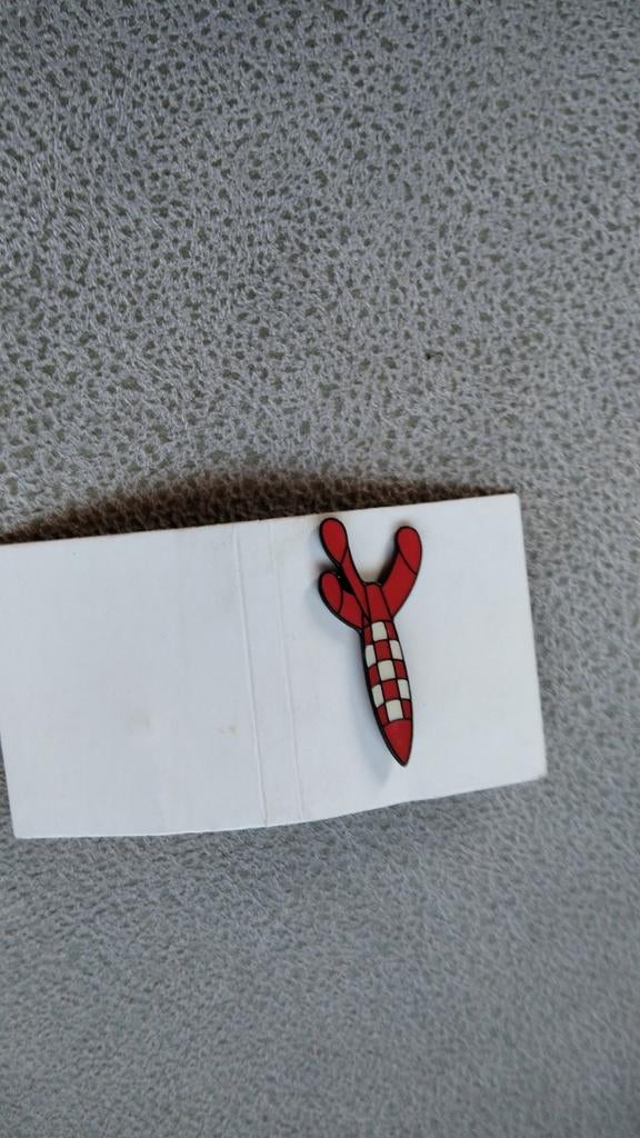 Pins raket Kuifje, Enlèvement ou Envoi, Tintin