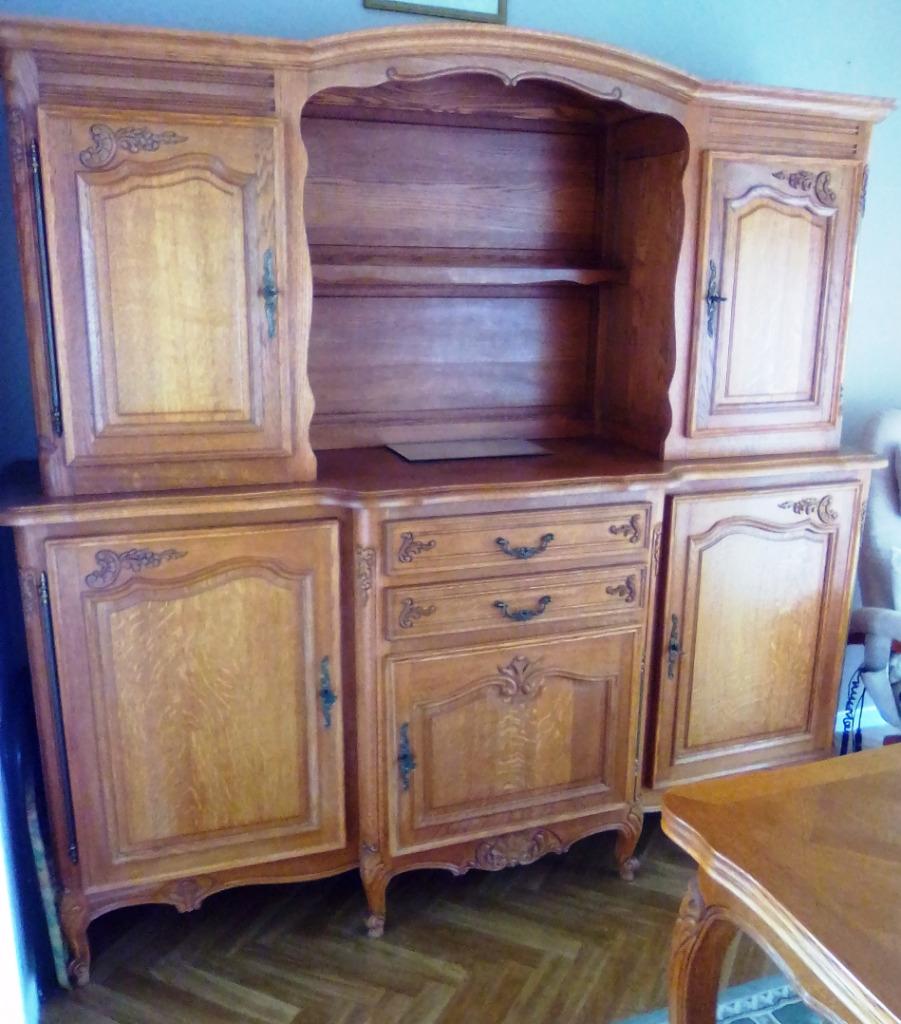 Buffet chêne massif, Huis en Inrichting, Kasten | Buffetkasten, Zo goed als nieuw, 150 tot 200 cm, 150 tot 200 cm, 50 tot 75 cm
