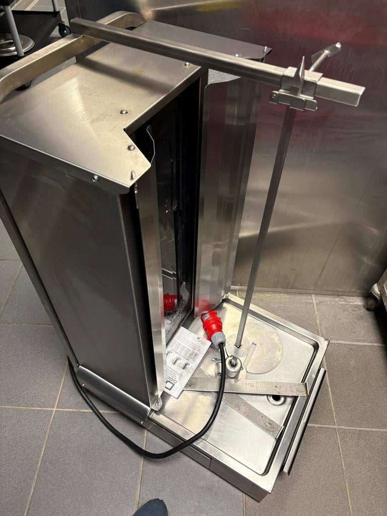 Pita spit en pita mes, Ophalen, Fornuis, Frituur en Grillen