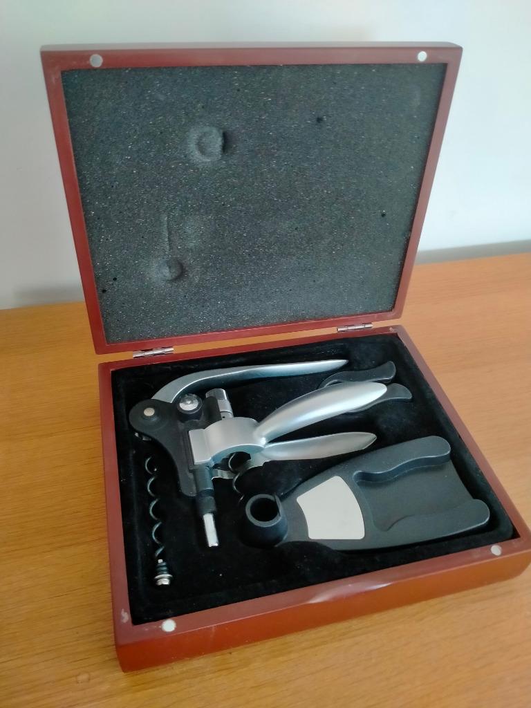 Coffret tire-bouchon, Enlèvement ou Envoi, Utilisé, Autres matériaux, Couverts en vrac