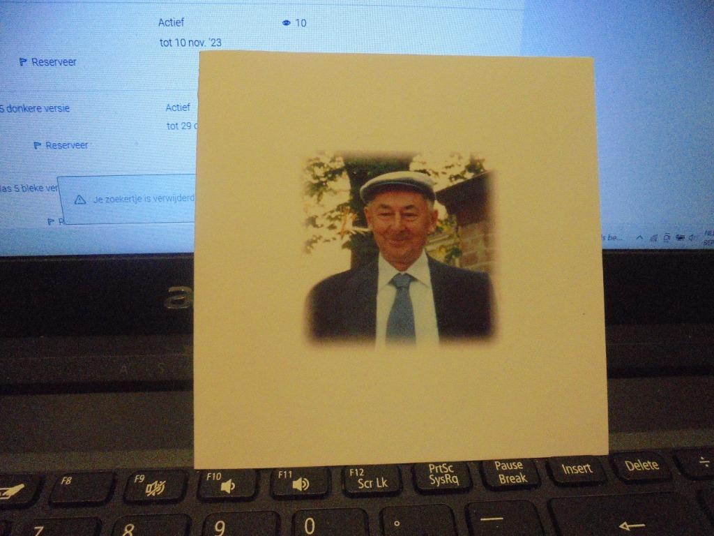 dp Maurits Vantroyen, Verzamelen, Bidprentjes en Rouwkaarten, Ophalen of Verzenden, Bidprentje