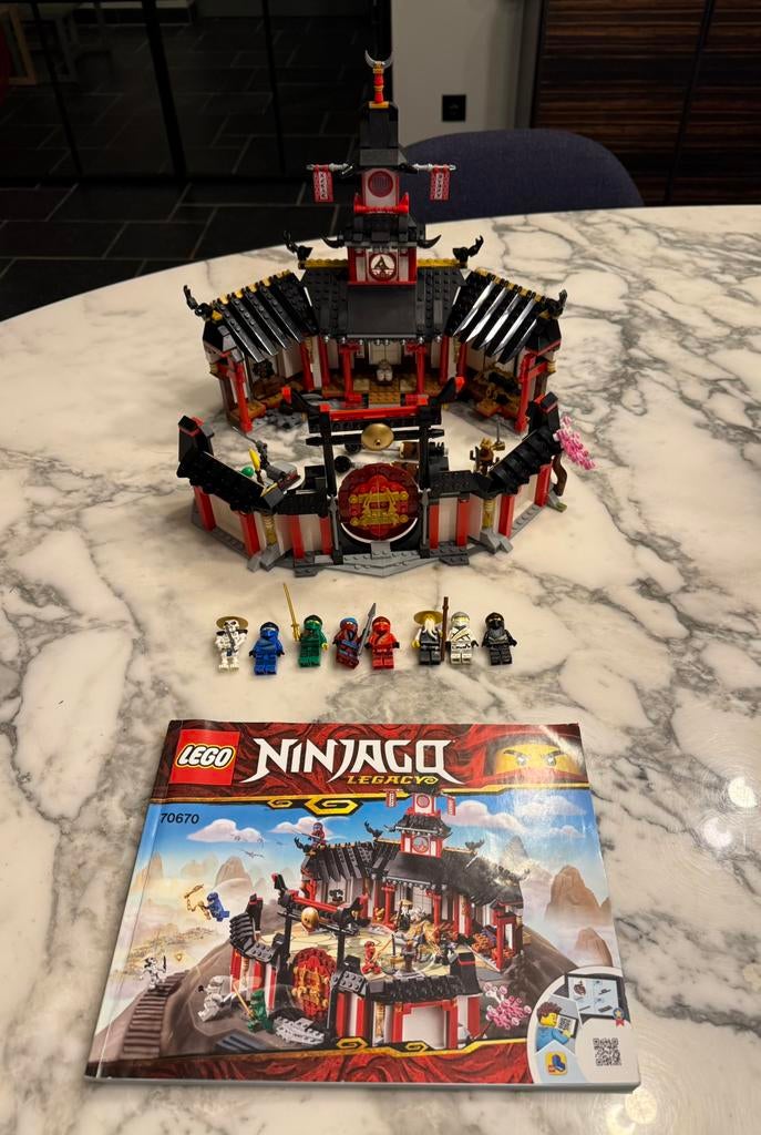 LEGO Ninjago - Het Spinjitzu klooster - 70670, Ophalen, Gebruikt, Complete set, Lego