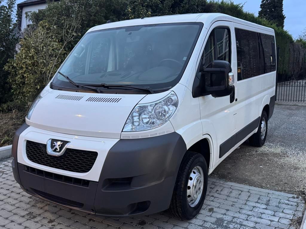 Peugeot Boxer 9 places/2.2 HDI 130ch euro 5/Climatisation, Autos, 2198 cm³, Euro 5, Achat, Airbags