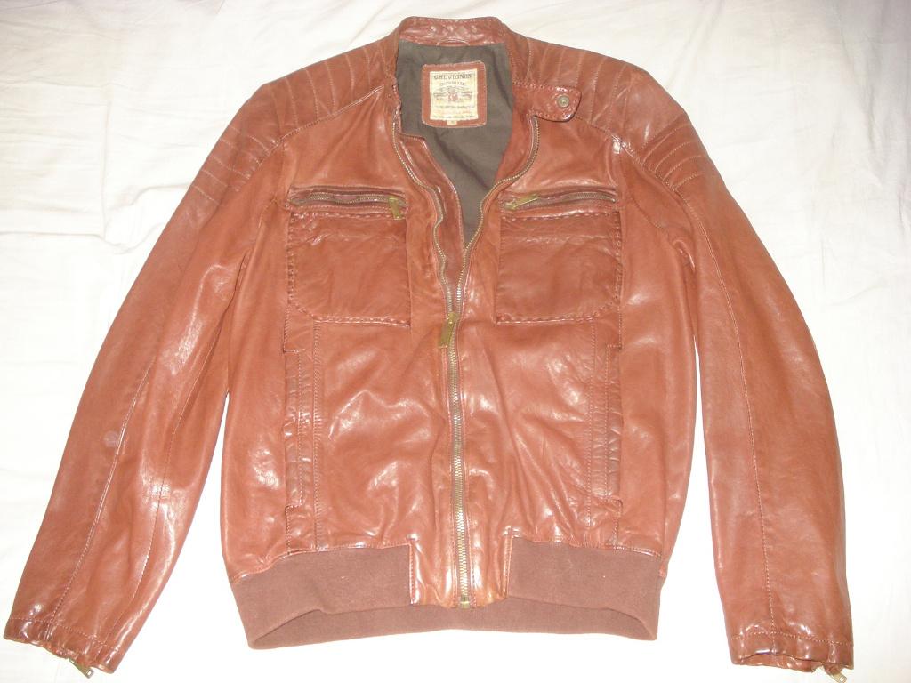 Jolie Veste Chevignon en Cuir femme avec Dimensions Réelles, Taille 38/40 (M), Enlèvement ou Envoi, Chevignon, Comme neuf