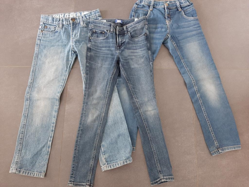 jeanbroeken jonge maat 134, Ophalen of Verzenden, Zo goed als nieuw, Jongen, Broek