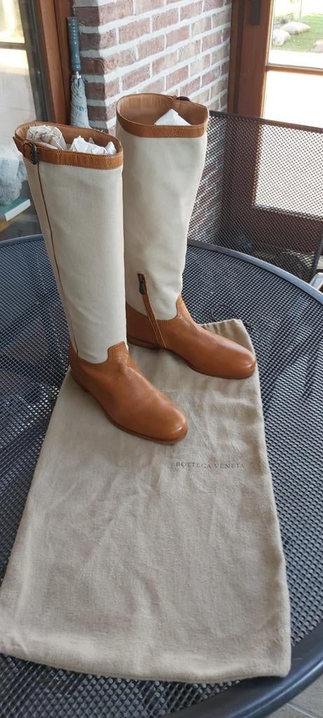 BOTTES CUIR FEMME BOTTEGA VENETA,T:37, Enlèvement ou Envoi, Neuf