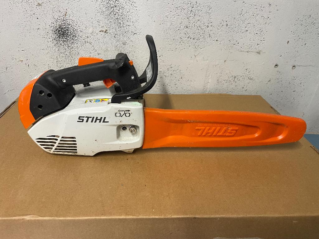 élagueuse tronçonneuse Stihl MS 150 TC, Tronçonneuse, 30 à 70 mm, Enlèvement, Utilisé