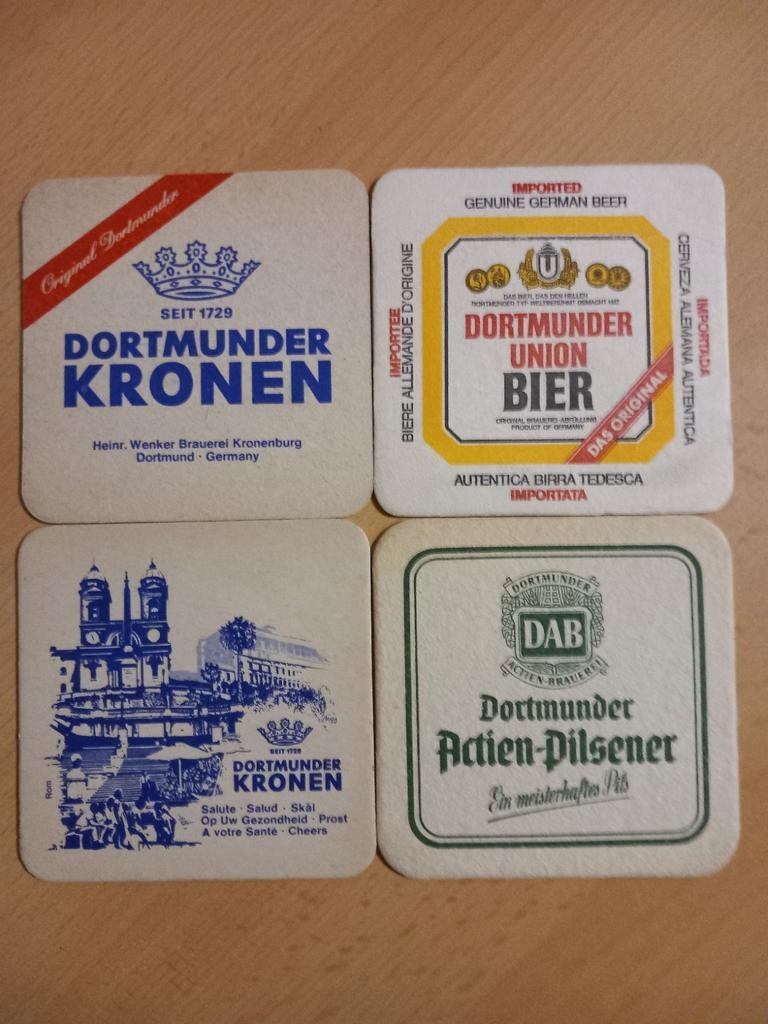 Sous-bocks Dortmunder (Allemagne) (579), Collections, Enlèvement ou Envoi, Comme neuf